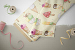 Lade das Bild in den Galerie-Viewer, Frottee Jersey &quot;Happy Ice Cream&quot; COLLECTION 0,5 m Lager
