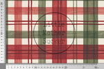 Lade das Bild in den Galerie-Viewer, Supersoft Premium BIO French Terry "Briar and Pine" Plaid Multicolor 0,5 m
