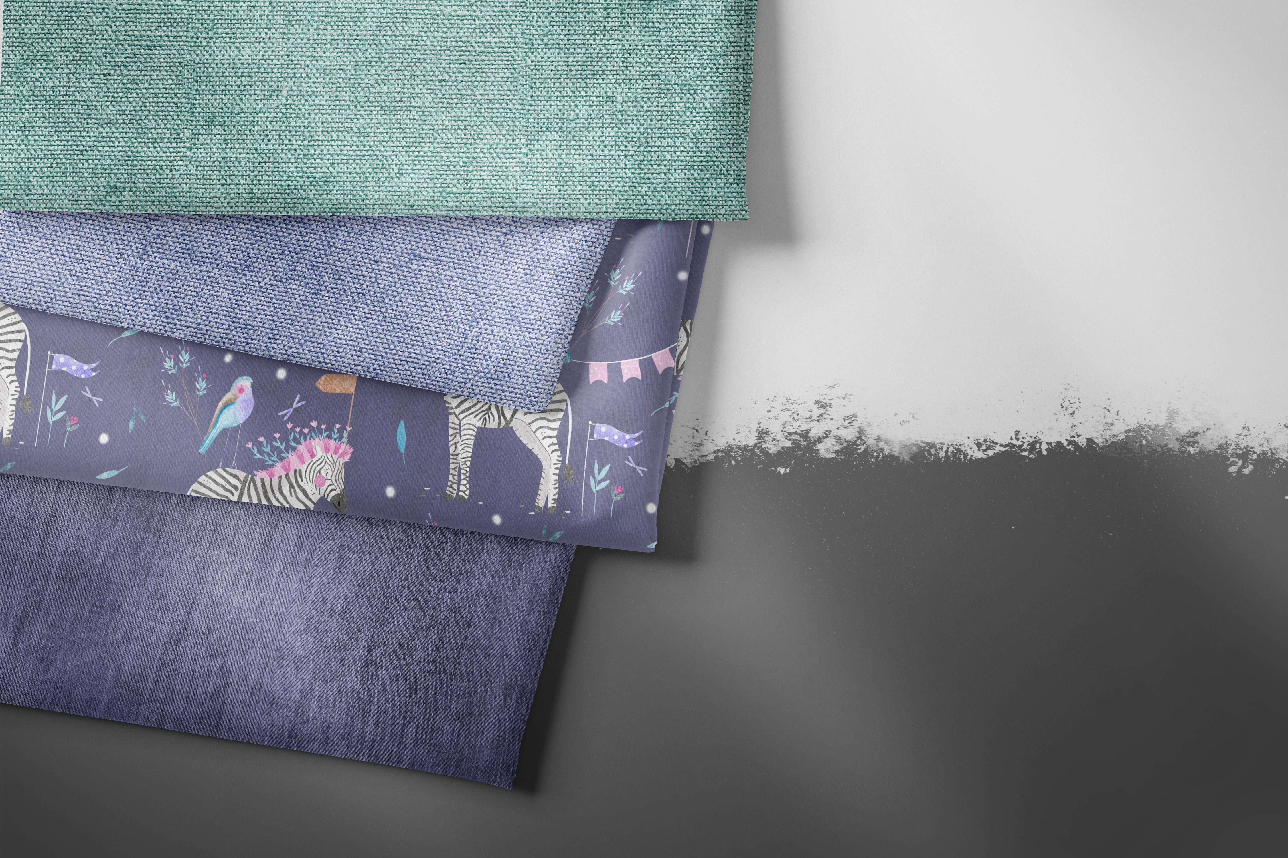 Premium BIO French Terry "Beautiful Burlap" Jungle 0,75 m Rest