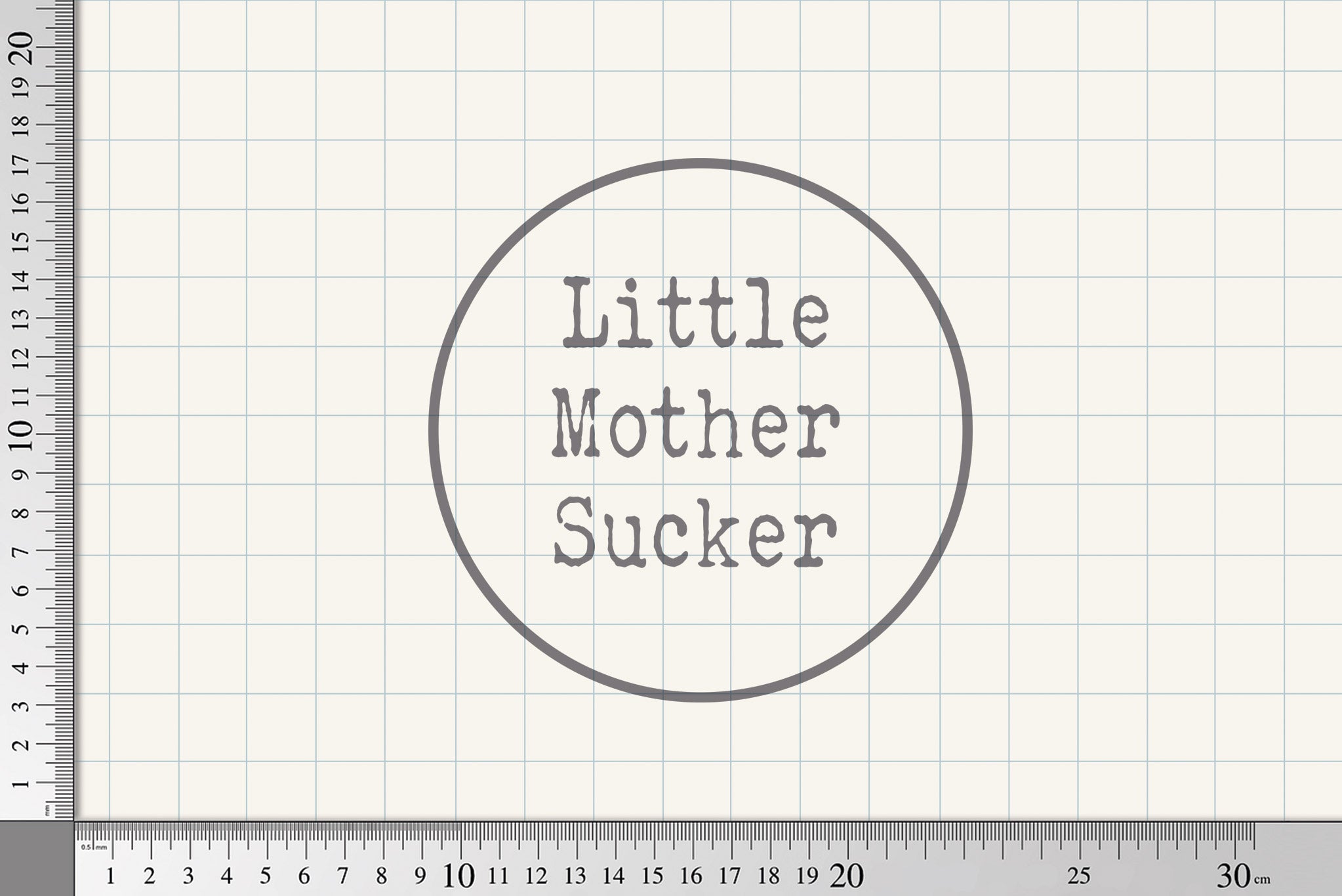 Design "Be Kind" COLLECTION 0,5 m