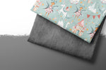 Lade das Bild in den Galerie-Viewer, BIO Jersey &quot;Ensley&quot; teal 0,75 m Rest
