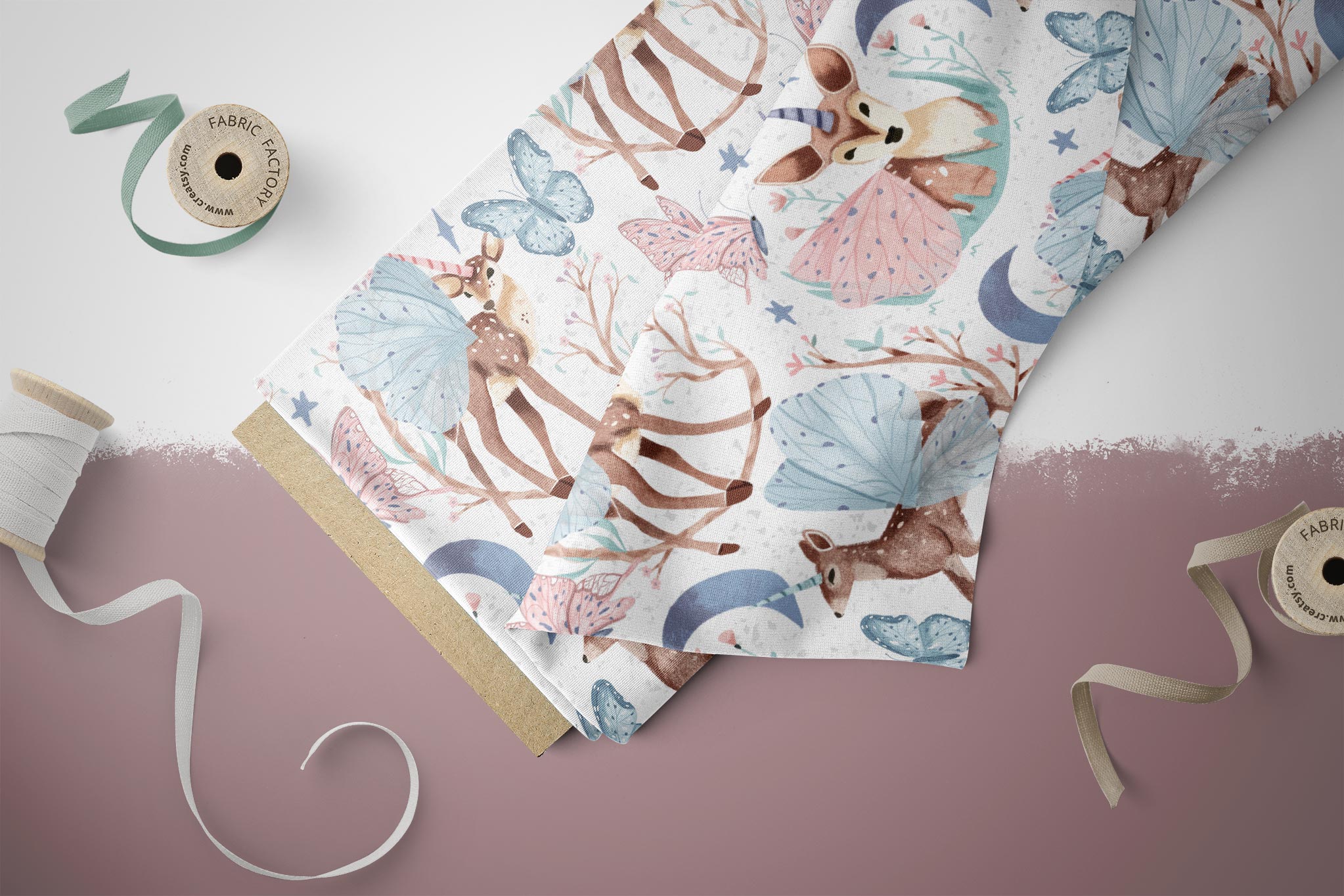 Design "Fluttering Deer" COLLECTION 0,5 m