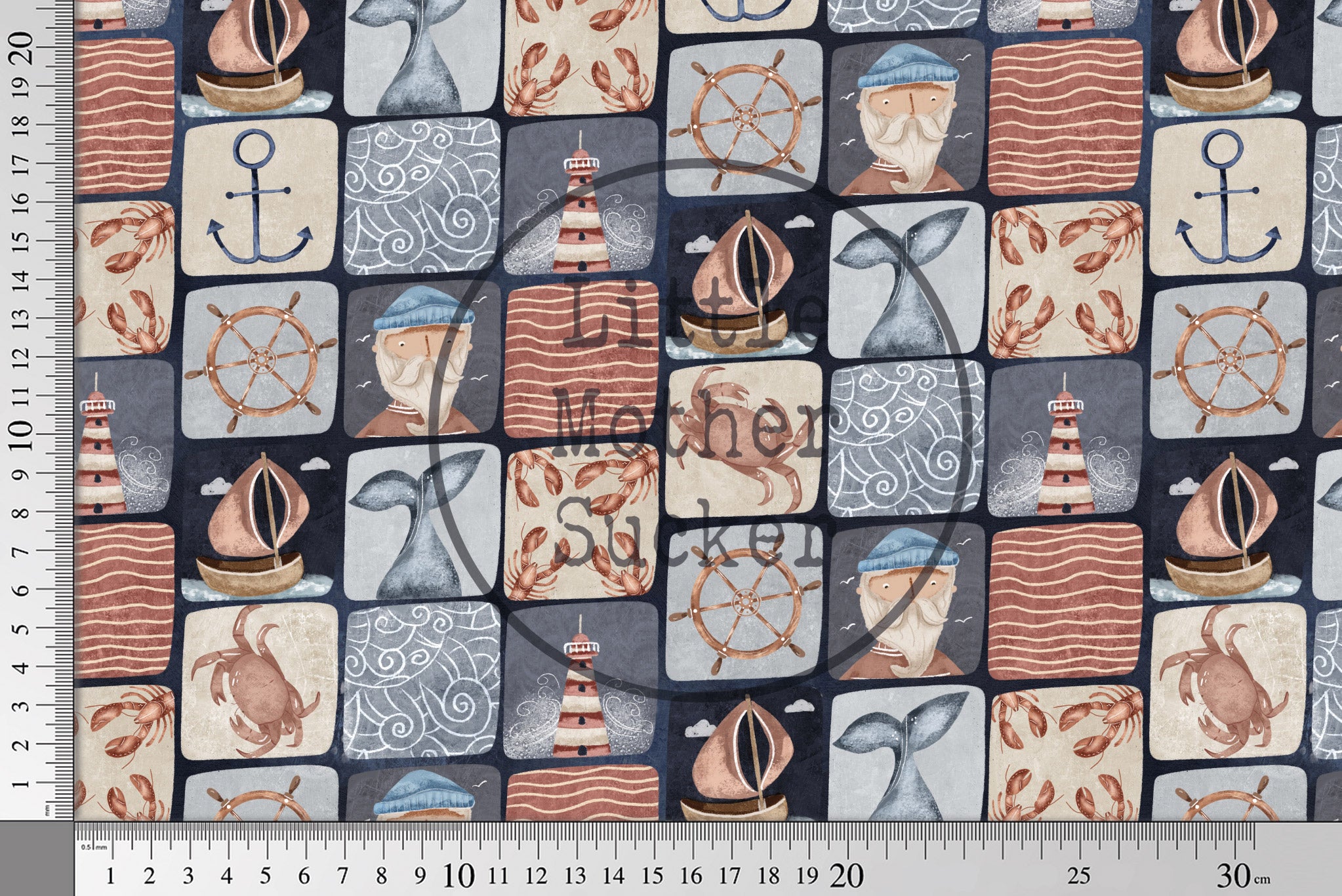 Supersoft Premium Jersey "Nordseeliebe" 0,5 m