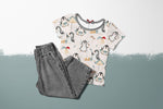 Lade das Bild in den Galerie-Viewer, BIO French Terry &quot;Pete Penguin&quot; 0,5 m
