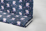 Lade das Bild in den Galerie-Viewer, Premium BIO Jersey &quot;Twilight Sparkle&quot; navy klein 0,5 m
