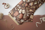 Lade das Bild in den Galerie-Viewer, Premium BIO Jersey &quot;School of Magic&quot; Helga caramel 0,5 m
