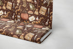Lade das Bild in den Galerie-Viewer, Premium BIO Jersey &quot;School of Magic&quot; Helga caramel 0,5 m
