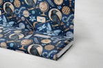 Lade das Bild in den Galerie-Viewer, Premium BIO Jersey &quot;School of Magic&quot; Love midnight 0,5 m
