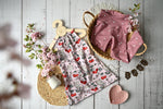 Lade das Bild in den Galerie-Viewer, Supersoft Premium BIO Jersey "Kirschkätzchen" groß 0,5 m
