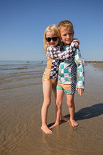 Lade das Bild in den Galerie-Viewer, Design "Chessboard Flowers" 0,5 m
