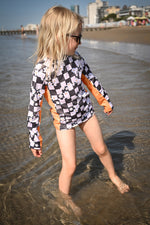 Lade das Bild in den Galerie-Viewer, Design "Chessboard Flowers" 0,5 m
