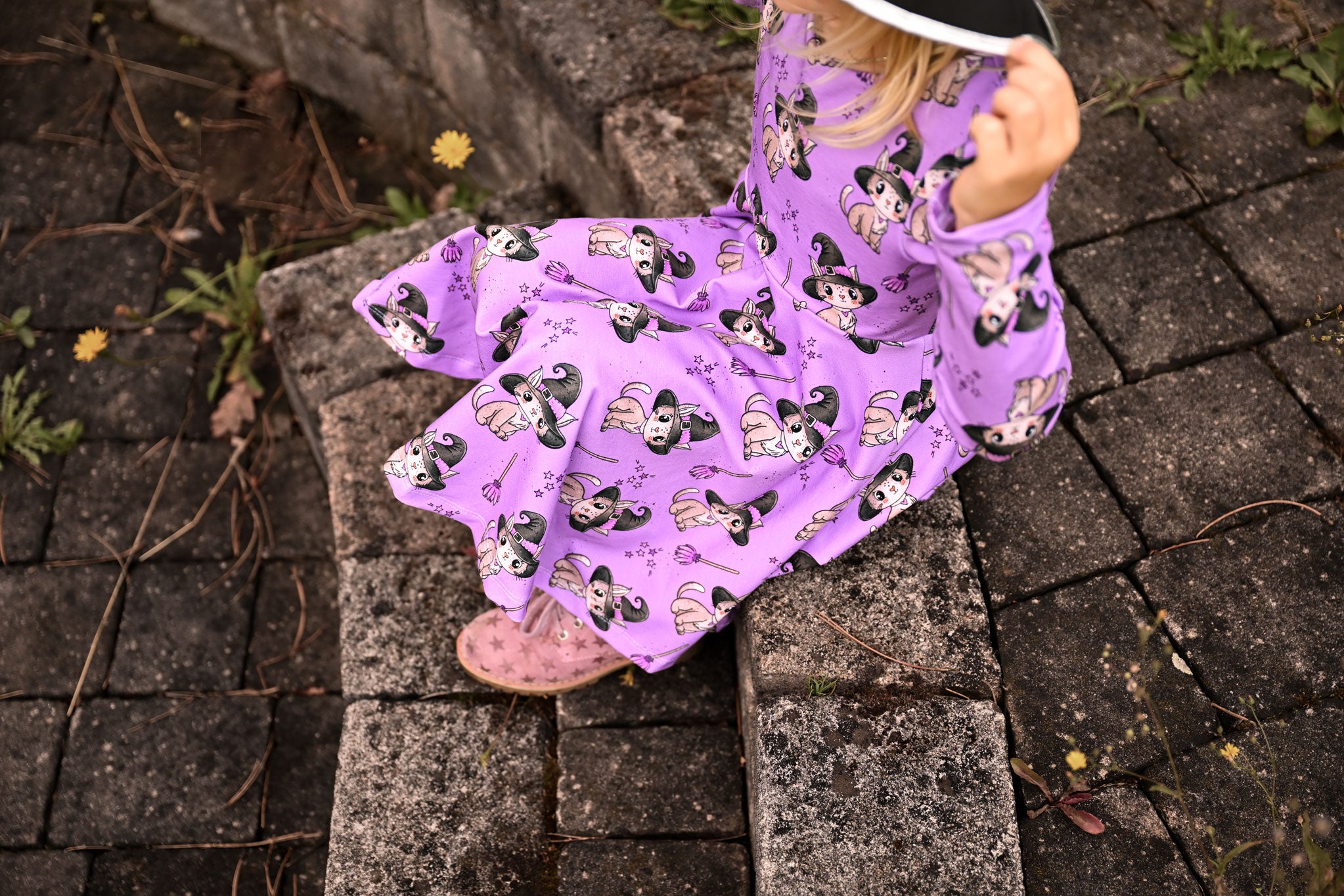 Supersoft Premium BIO French Terry "Magic Kitty" klein 0,5 m