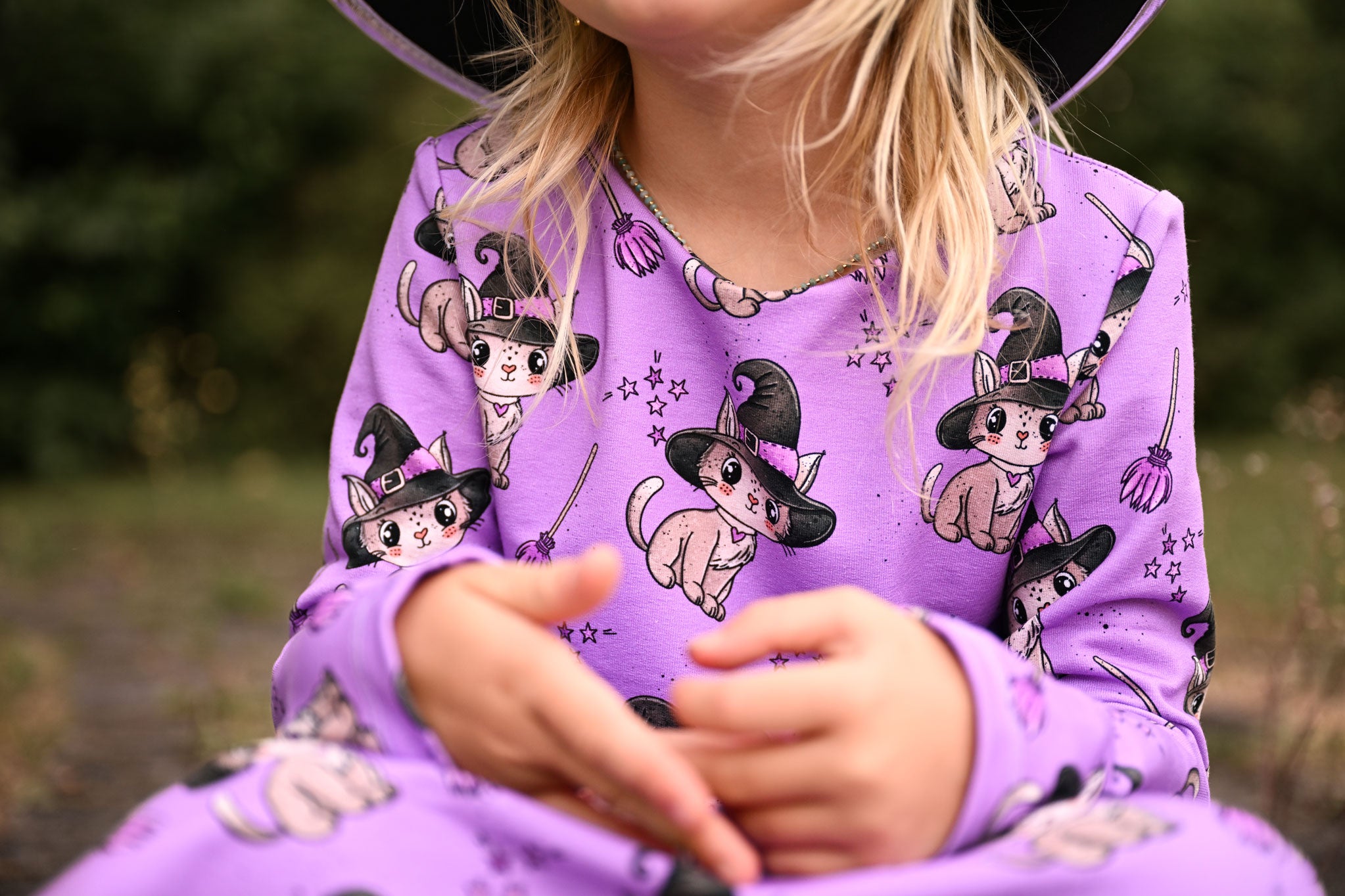 Supersoft Premium BIO French Terry "Magic Kitty" klein 0,5 m