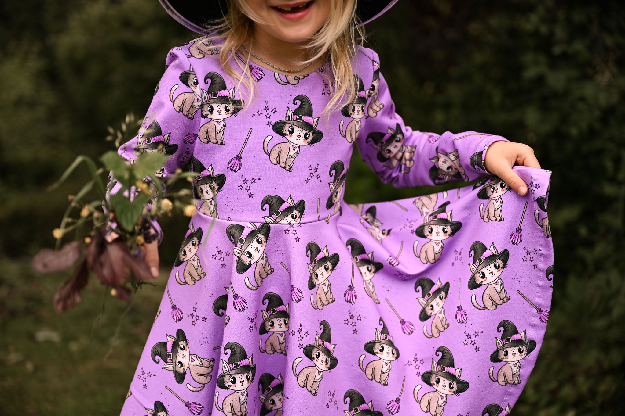 Supersoft Premium BIO French Terry "Magic Kitty" klein 0,5 m