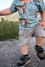 Lade das Bild in den Galerie-Viewer, Supersoft Premium BIO Jersey "Schultiger" groß 0,5 m
