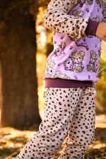 Lade das Bild in den Galerie-Viewer, Design "Leopard Zeit" magenta 0,5 m
