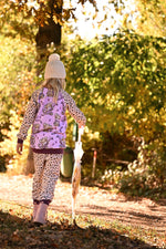Lade das Bild in den Galerie-Viewer, Design "Leopard Zeit" magenta 0,5 m
