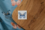 Lade das Bild in den Galerie-Viewer, Kunstleder Patch &quot;Josephina Schmetterling 1&quot; 3,5 x 3,5 cm
