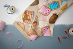 Lade das Bild in den Galerie-Viewer, Design &quot;Breakfast&quot; COLLECTION 0,5 m
