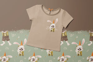 Bügelbild "Einhorn Hase Collection" Hase Lager