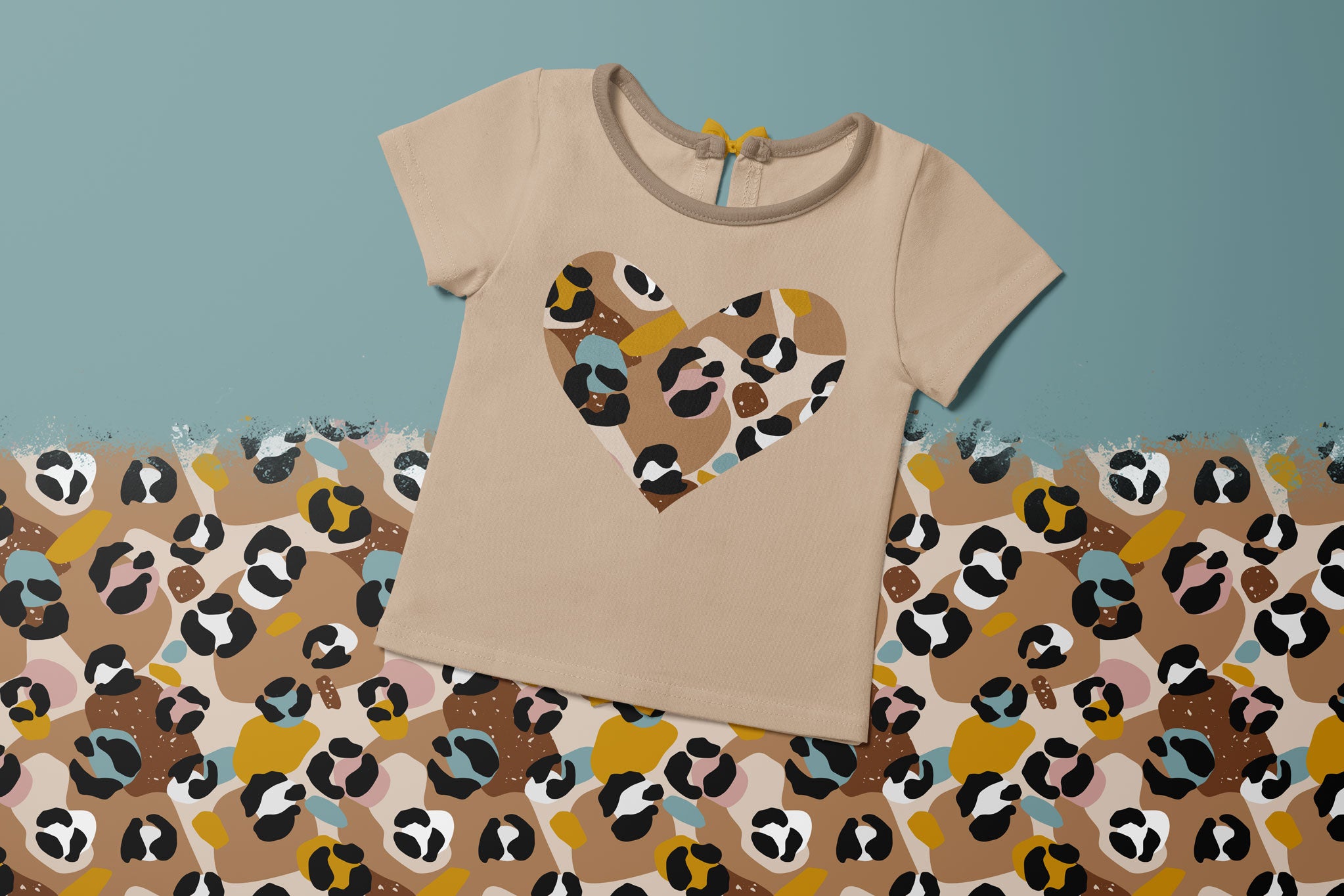 Bügelbild "Leo Collection" Herz