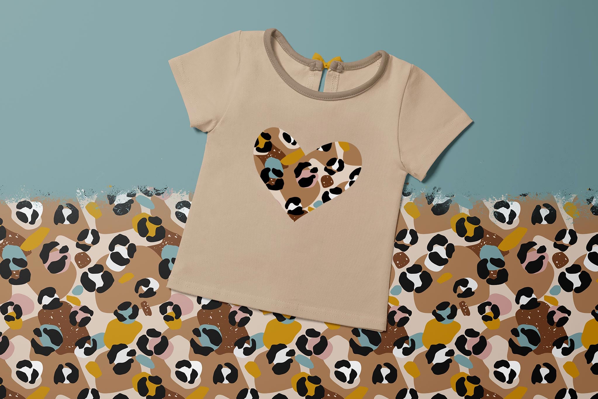 Bügelbild "Leo Collection" Herz