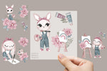 Lade das Bild in den Galerie-Viewer, Bügelbild "Artist Bunny"
