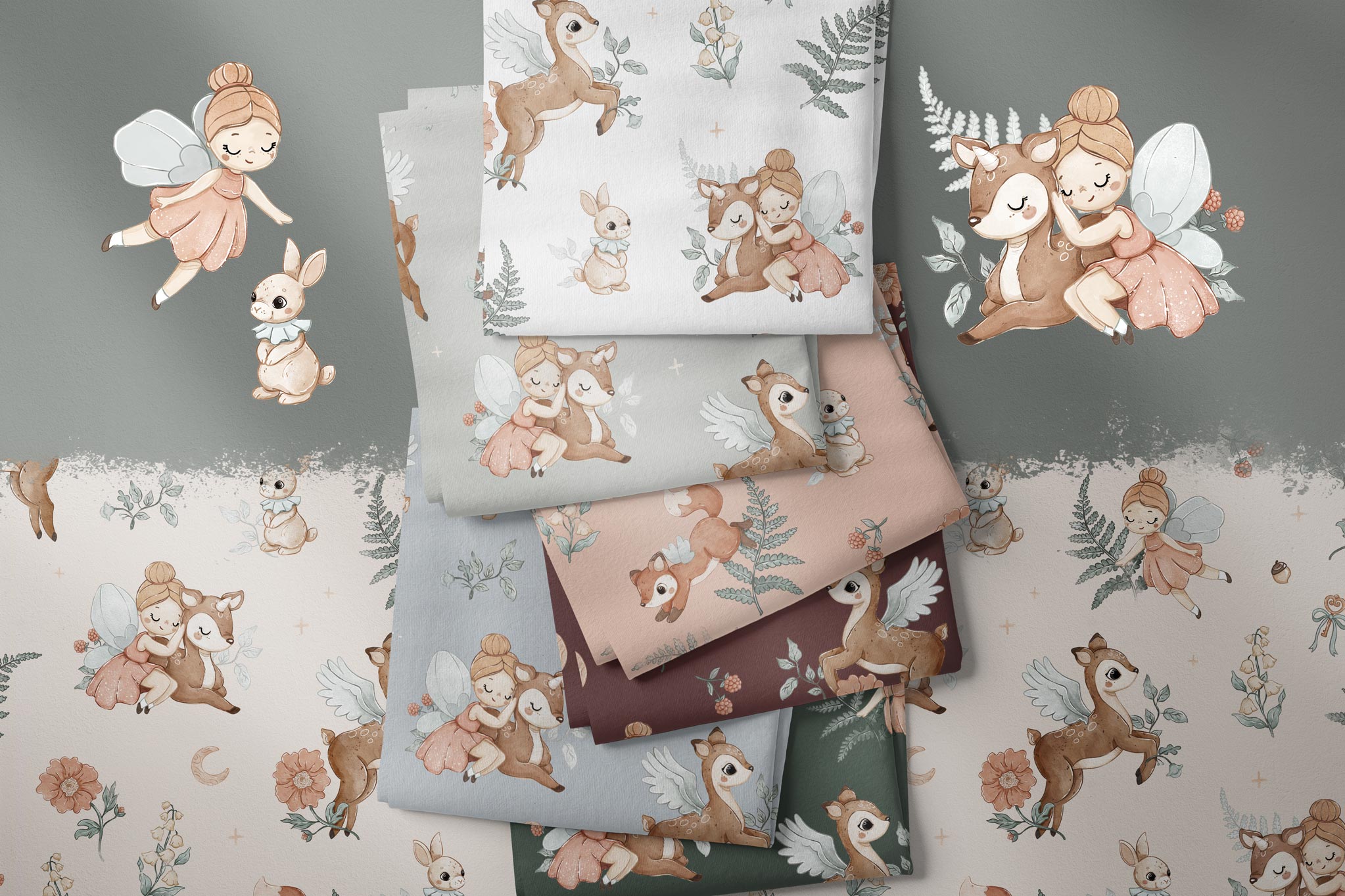 Design "Enchanted Forest" blonde Collection 0,5 m