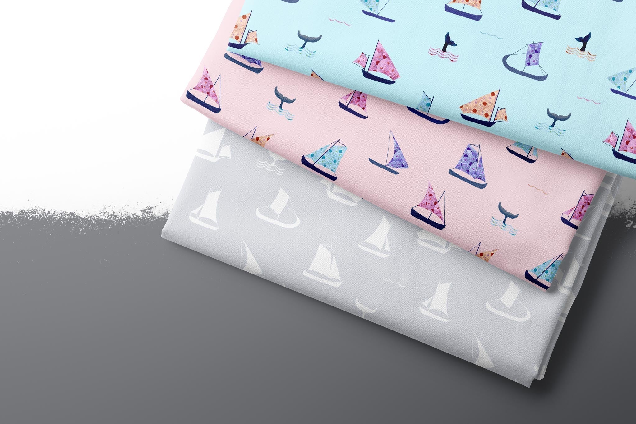 Design "Little Portuguese Boats" COLLECTION 0,5m