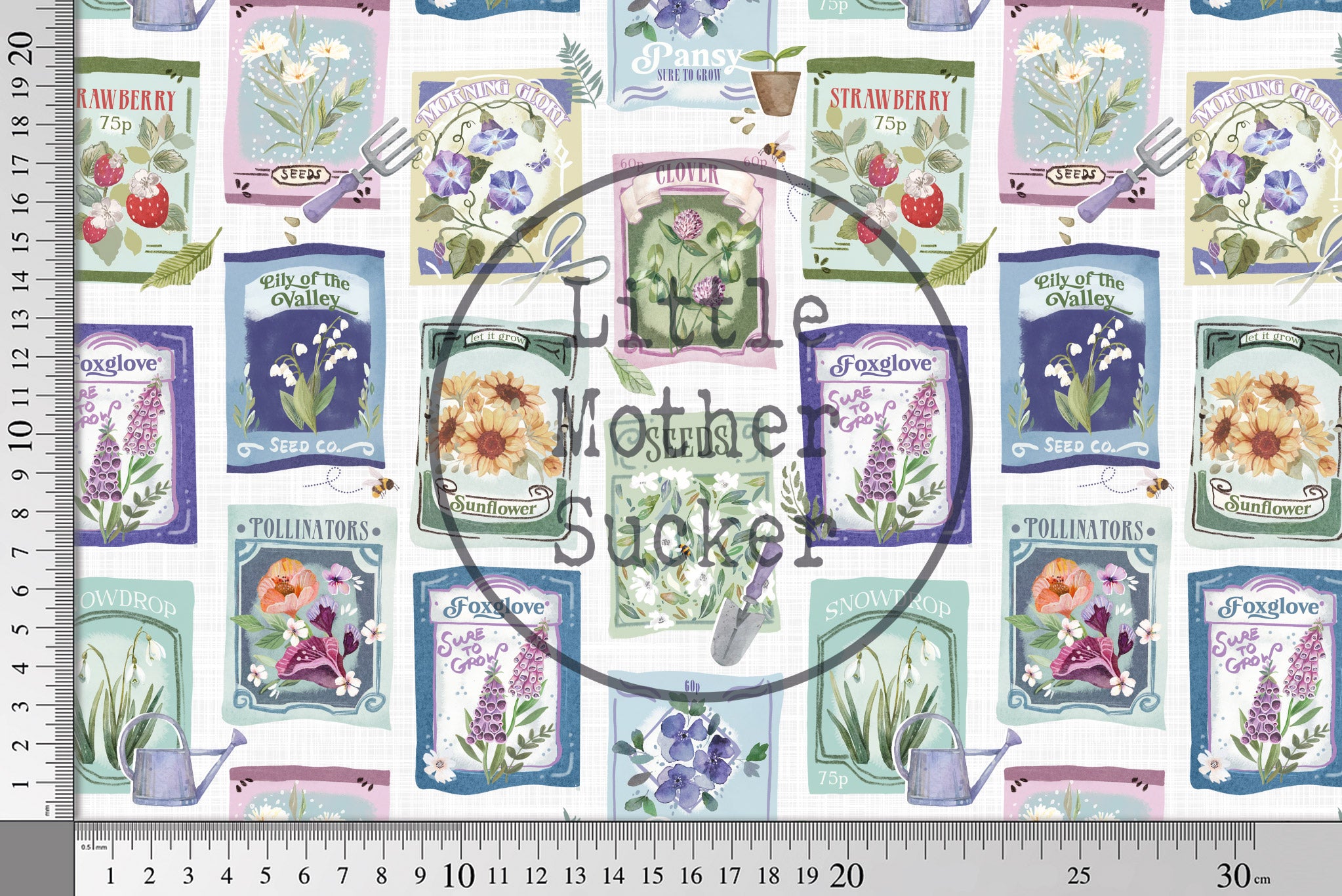 Design "Blumensamen" COLLECTION 0,5 m