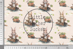 Lade das Bild in den Galerie-Viewer, Design &quot;Row Row Rabbit&quot; 0,5 m
