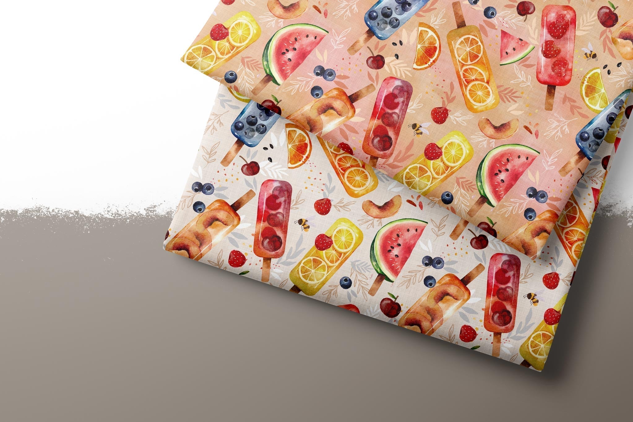 Lycra "Fruity Popsicles" COLLECTION 0,5 m