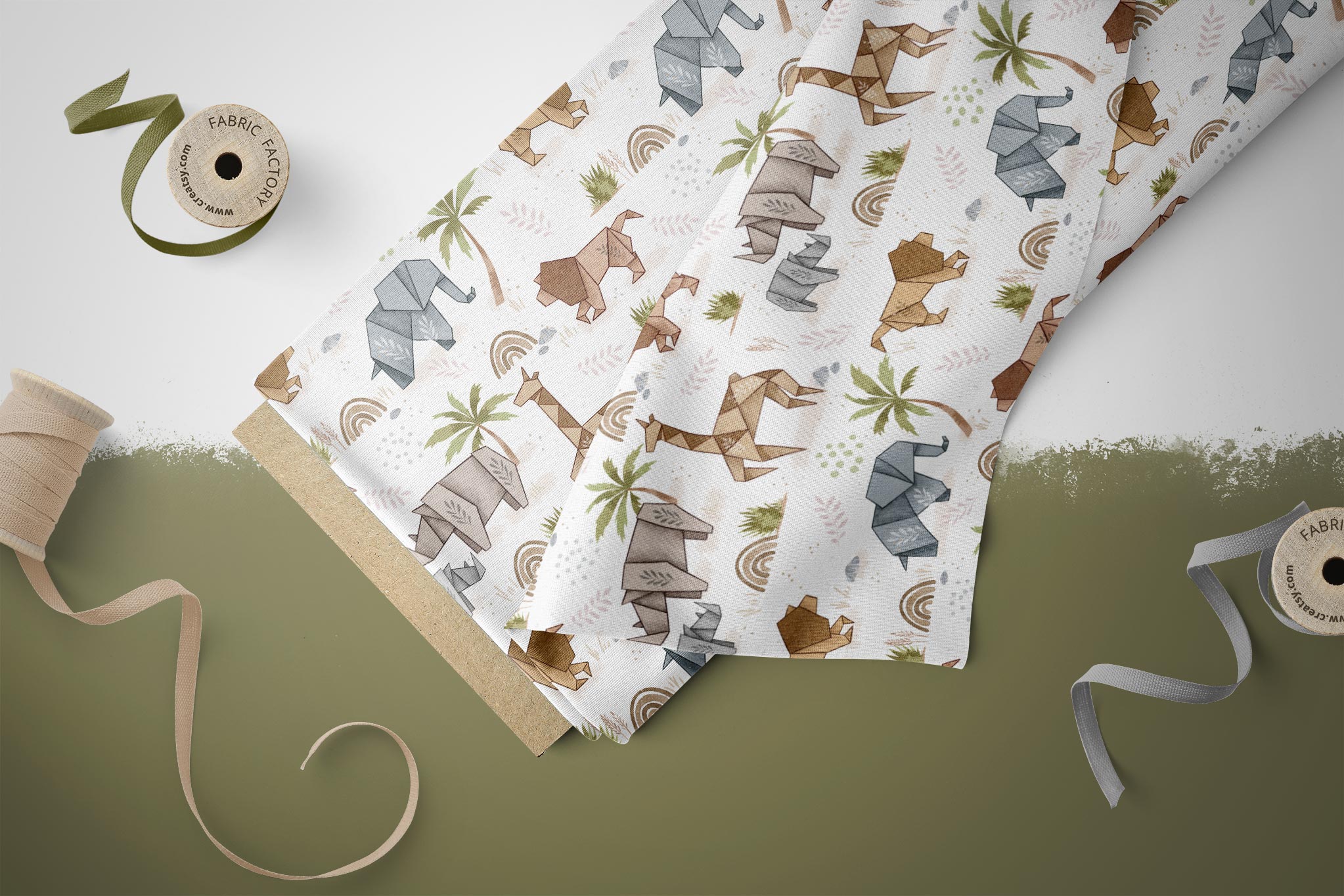 Design "Origami Safari" COLLECTION 0,5 m