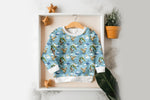 Lade das Bild in den Galerie-Viewer, Supersoft Premium BIO French Terry "Puddleduck" 0,5 m
