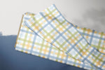 Lade das Bild in den Galerie-Viewer, Supersoft Premium BIO French Terry "Puddleduck" Gingham 0,5 m
