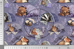 Lade das Bild in den Galerie-Viewer, Supersoft Premium BIO Jersey "Slumber Party" Violet 0,5 m
