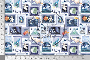 Design "Space Walk Stamps" COLLECTION 0,5 m