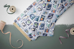 Lade das Bild in den Galerie-Viewer, Design &quot;Space Walk Stamps&quot; COLLECTION 0,5 m
