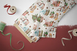 Lade das Bild in den Galerie-Viewer, Supersoft Premium BIO French Terry "Sugar &amp; Spice" Linen 0,5 m
