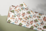 Lade das Bild in den Galerie-Viewer, Supersoft Premium BIO French Terry "Sugar &amp; Spice" Linen 0,5 m
