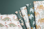 Lade das Bild in den Galerie-Viewer, Frottee Jersey "Dino Garten" Collection 0,5 m
