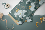 Lade das Bild in den Galerie-Viewer, Frottee Jersey "Dino Garten" Collection 0,5 m
