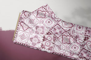 Supersoft Premium Jersey "Faro" Rose 0,5 m