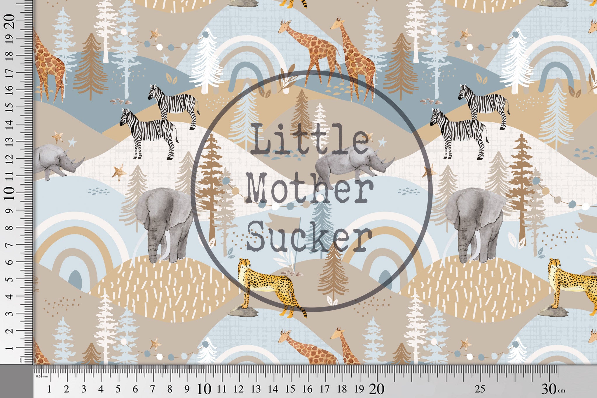 Design "Happy Safari" COLLECTION 0,5 m