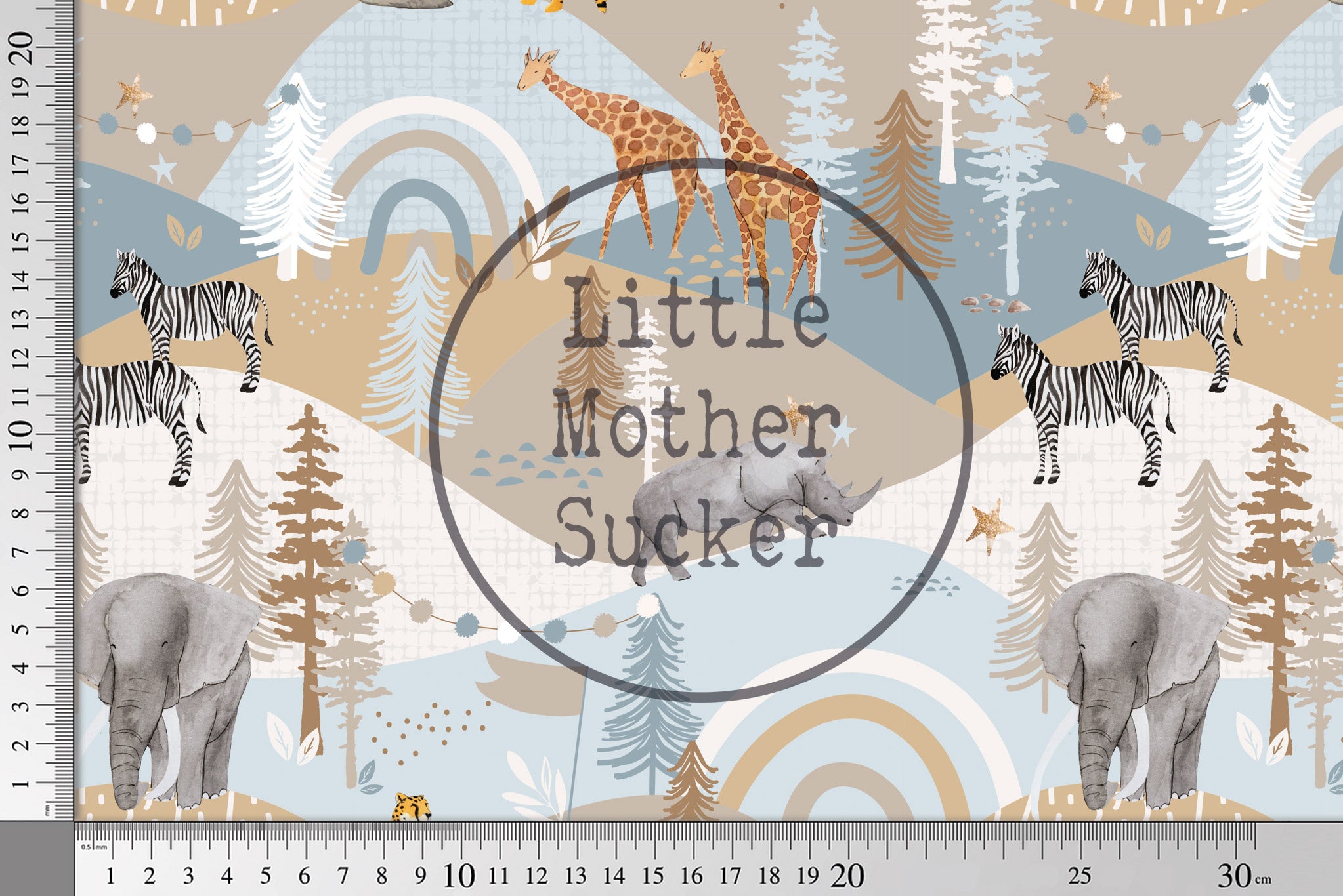 Design "Happy Safari" COLLECTION 0,5 m