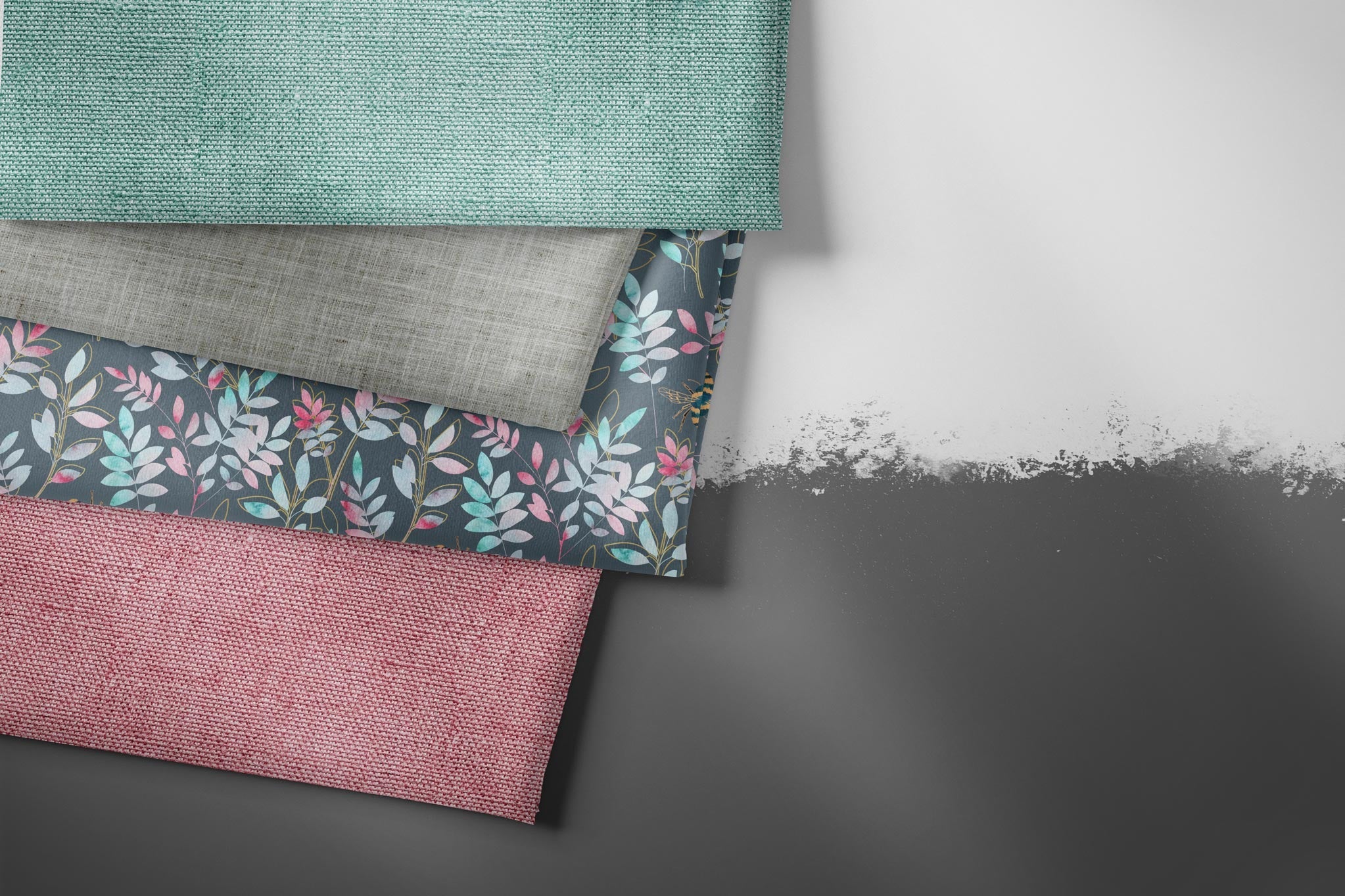 Premium BIO French Terry "Beautiful Burlap" Jungle 0,75 m Rest