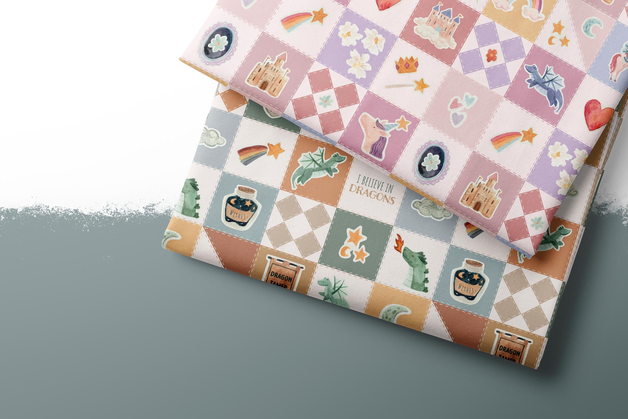 BIO Jersey "Magical Quilt" COLLECTION 0,5 m Lager