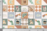 Lade das Bild in den Galerie-Viewer, BIO Jersey &quot;Magical Quilt&quot; COLLECTION 0,5 m Lager
