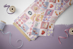Lade das Bild in den Galerie-Viewer, BIO Jersey &quot;Magical Quilt&quot; COLLECTION 0,5 m Lager

