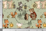 Lade das Bild in den Galerie-Viewer, Supersoft Premium BIO French Terry "Lichterwald" groß 0,5 m
